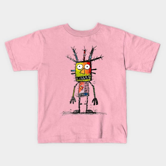 Mr. Scarecrow Kids T-Shirt by 6StringD